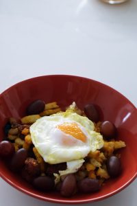 Migas manchegas receta